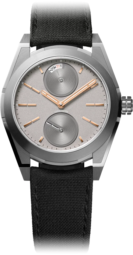 Pragma P1 Perseverance, cadran Granite Gray